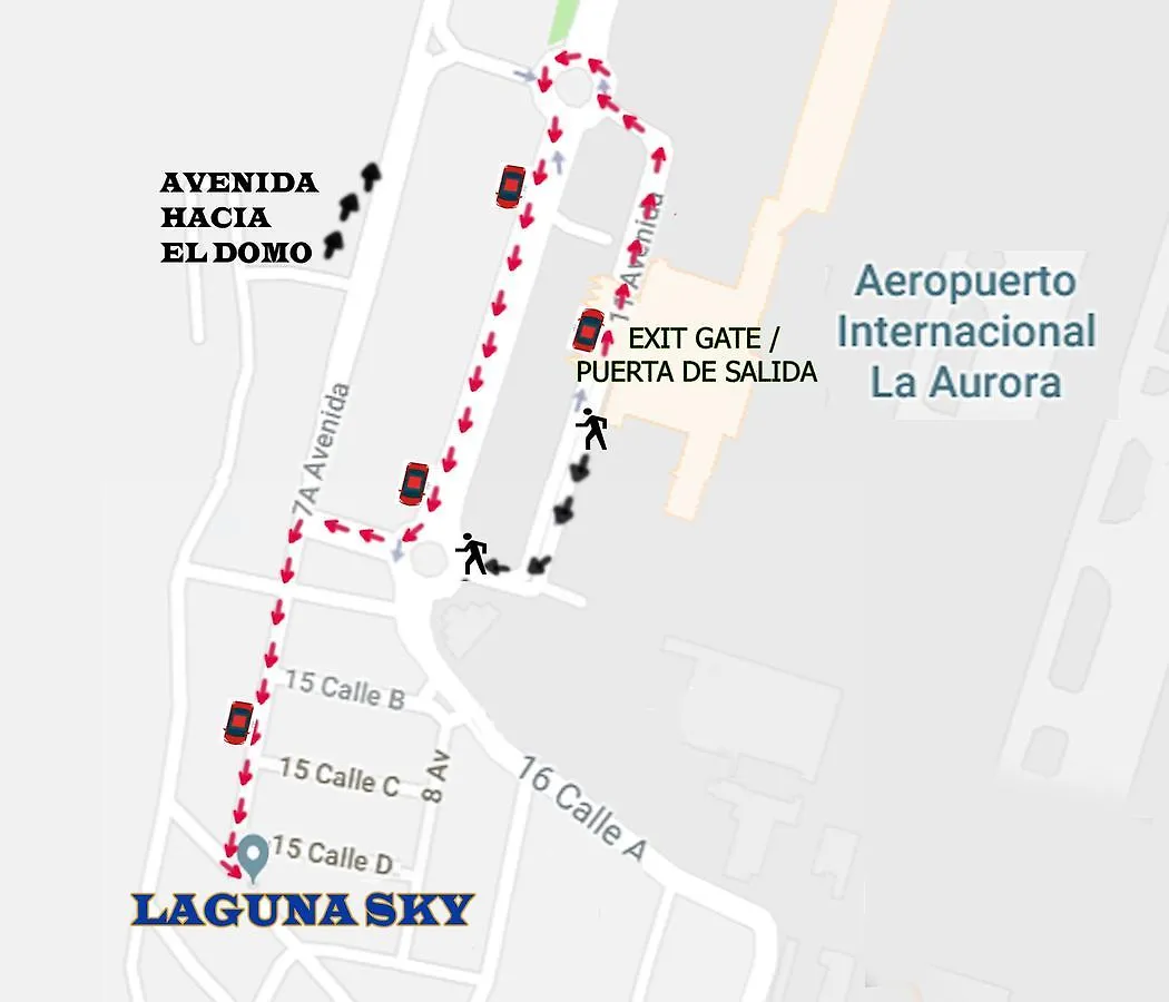 Laguna Sky Hotel Guatemala-Stad